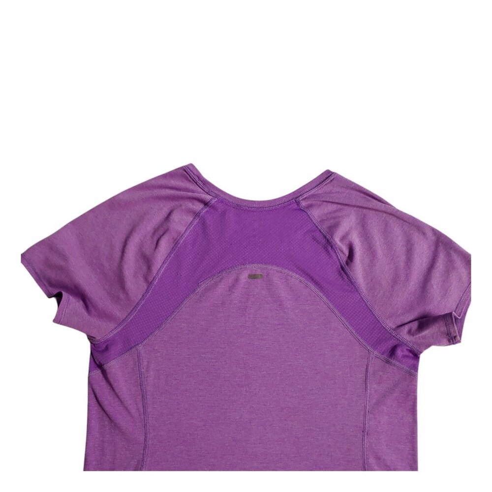 Old Navy Active Top Women’s Size Small Purple Semi Fitted Short Sleeve Shirt - Picture 7 of 7